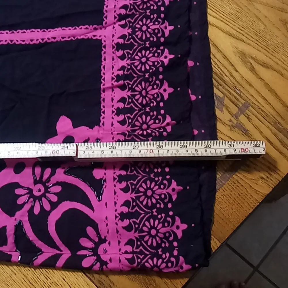 Free People Dress S/P SMALL PETITE Womens Black FLORAL FLOWERS Preowned - Picture 6 of 6